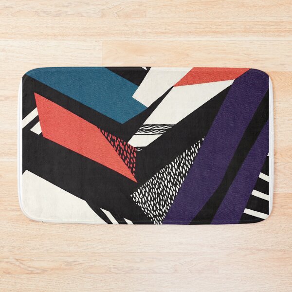 Item preview, Dynamic Geometric Collage of Color and Pattern designed and sold by RobotKiller128.