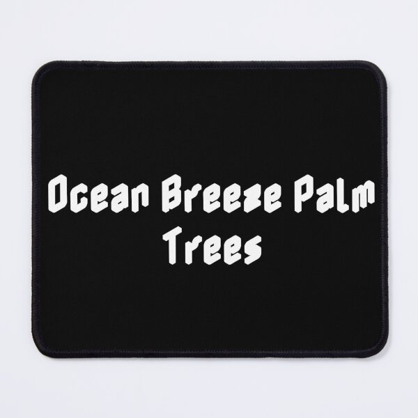 Item preview, Ocean Breeze & Palm Trees designed and sold by Ninjacatoff.
