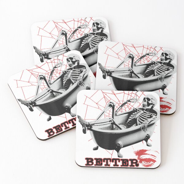 Item preview, Halloween For Women Never Better Funny Skeleton Graphic Smoker designed and sold by XzavierHolland.