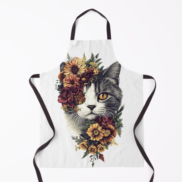 Item preview, Floral Exotic Shorthair Cat designed and sold by bapupa.