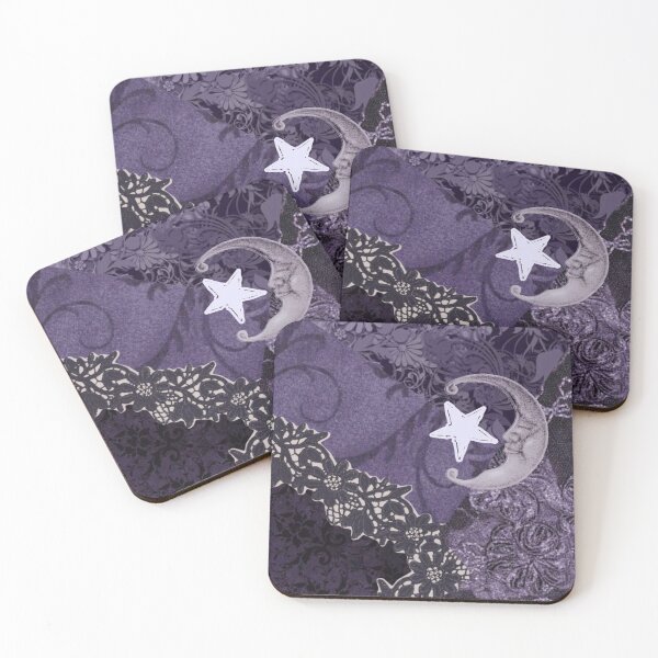 Item preview, dark purple whimsigoth 90s witchy designed and sold by BrontesWhimsyStore.