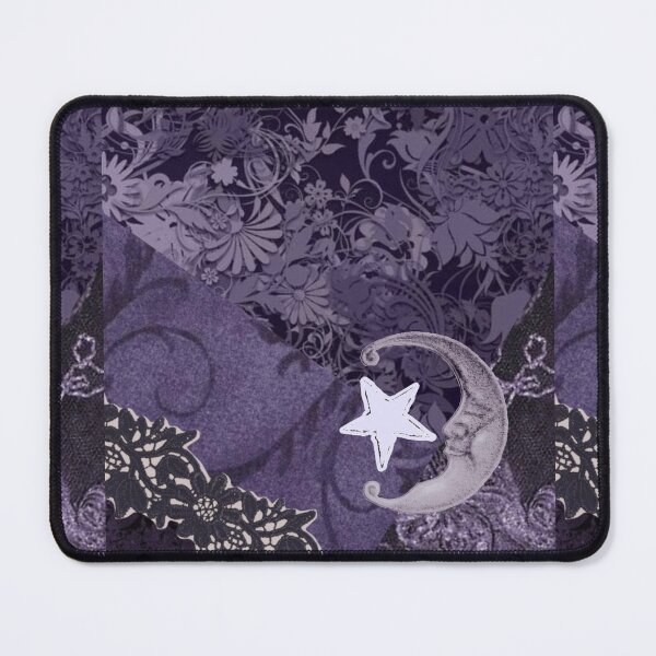 Item preview, dark purple whimsigoth 90s witchy designed and sold by BrontesWhimsyStore.