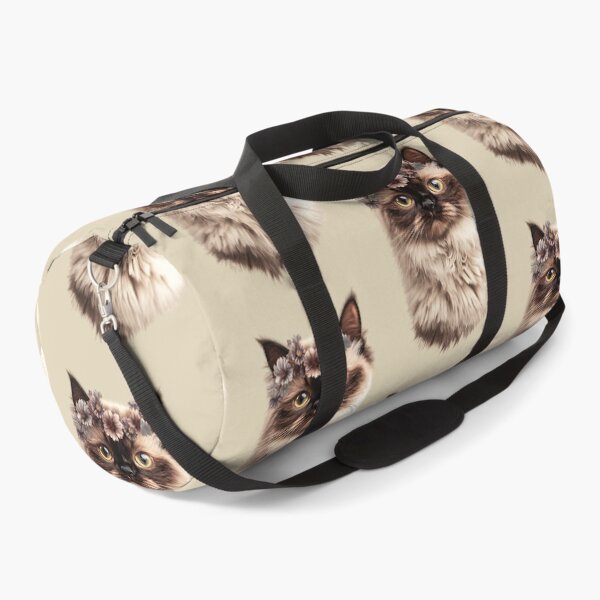 Item preview, Floral Himalayan Cat designed and sold by bapupa.