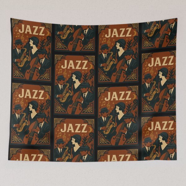 Item preview, Vintage Style Jazz Vector art. Female singer. designed and sold by Shoot-The-Moon.