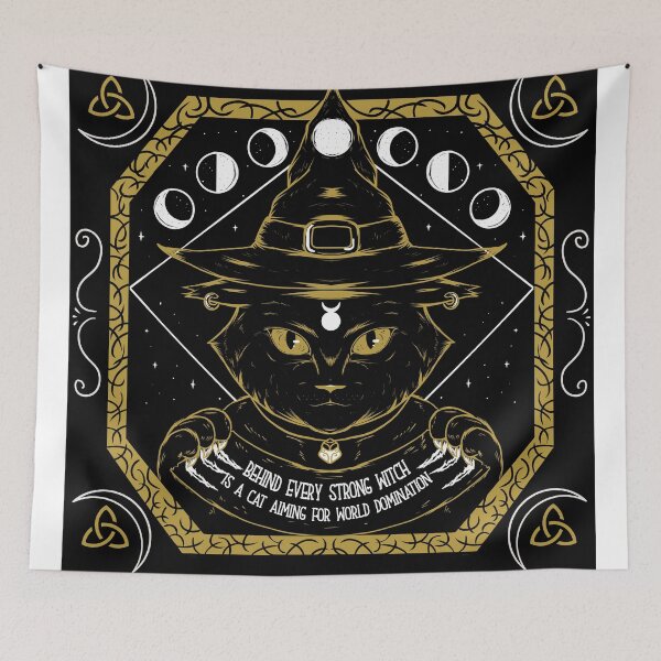 Item preview, Cat Of Influence designed and sold by TheMoonlightShop.