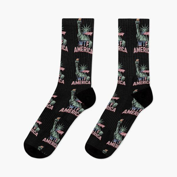 Item preview, WTF America - A perfect gift for anyone bold enough to speak their mind and fed up with the madness of modern America. designed and sold by ZyziowskyArt.