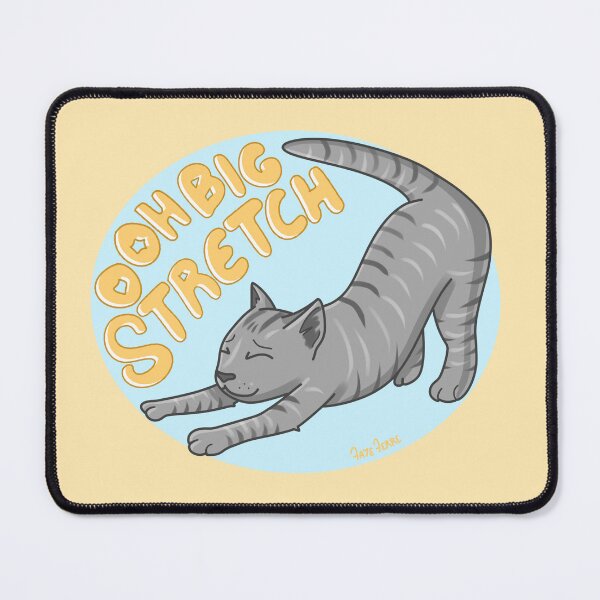Item preview, Ooh Big Stretch Cat designed and sold by Faye Ferre.