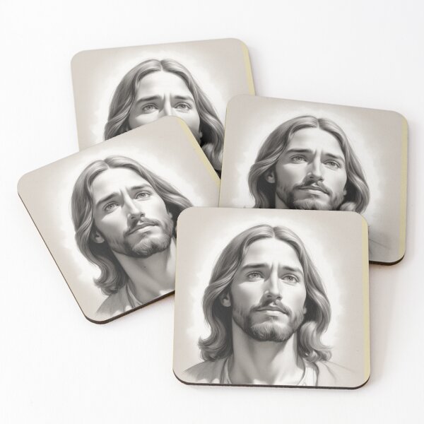 Item preview, POD Jesus pencil sketch 12 designed and sold by Warih.