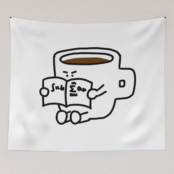 Item preview, a cup reading a book designed and sold by superbaechoo.
