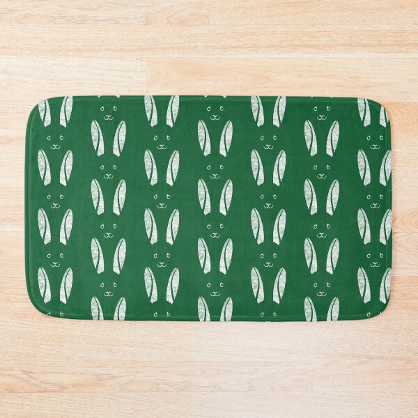Item preview, Simple Easter Rabbit Face pattern | Minimal  Bunny Silhouette  Art | white designed and sold by ZechJohnRB.