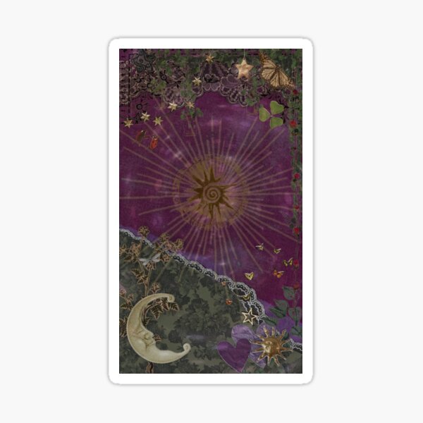 Item preview, 90s whimsygoth celestial sun and moon swirl designed and sold by bronte2004.