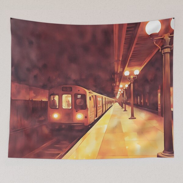 Item preview, The Subway Nights designed and sold by RCWatercolours.