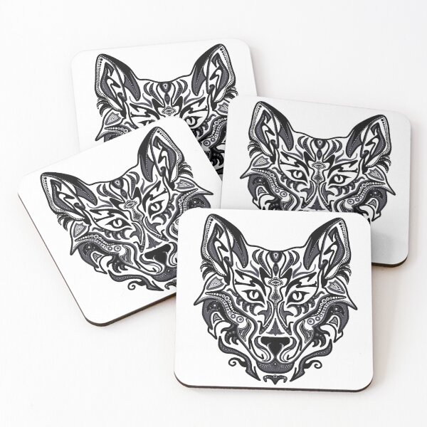 Item preview, Mystic Tribal Wolf designed and sold by Elizarfa.