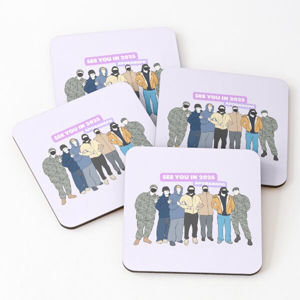 Item preview, BTS 2025 Poster, Kpop Fanart, Military Theme Army Sticker designed and sold by bliss7shop.