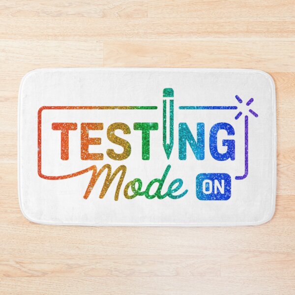 Item preview, Testing Mode On: Colorful Motivation for Exam Day designed and sold by elynne9.