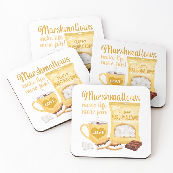 Item preview, Marshmallows make life more fun - YELLOW designed and sold by StellarFX.