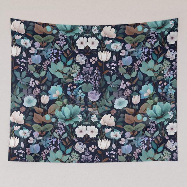 Item preview, SEAMLESS, FLORAL PATTERN AND A  MANDALA  designed and sold by WendyMaree.