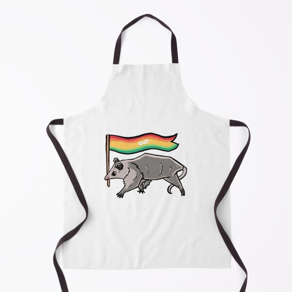 Item preview, autism pride flag possum designed and sold by heyimleo.