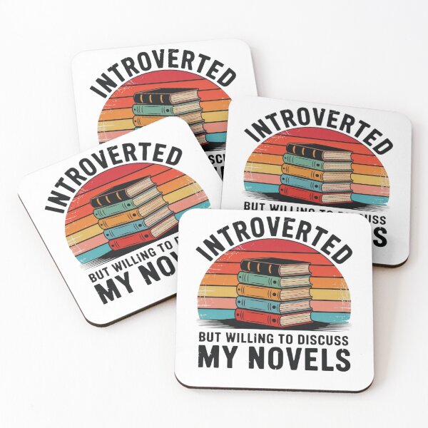 Item preview, Introverted But Willing to Discuss My Novels – Book Lover designed and sold by ZIZZO 22.