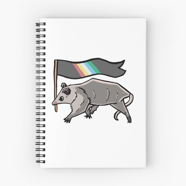 Item preview, disability pride flag possum designed and sold by heyimleo.