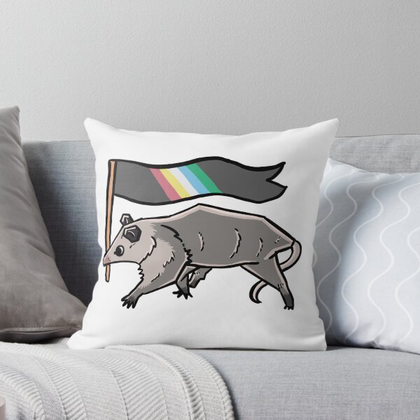 Item preview, disability pride flag possum designed and sold by heyimleo.