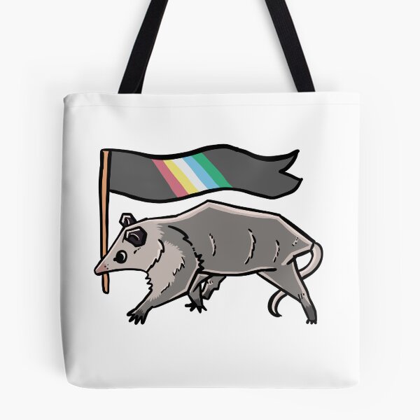 Item preview, disability pride flag possum designed and sold by heyimleo.