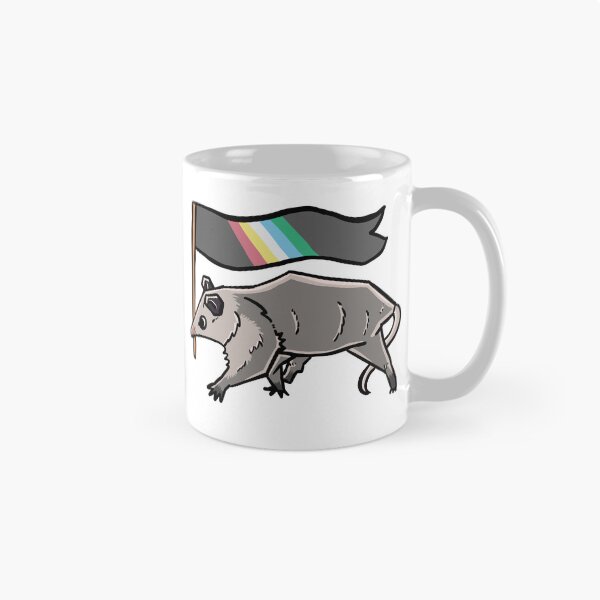 Item preview, disability pride flag possum designed and sold by heyimleo.