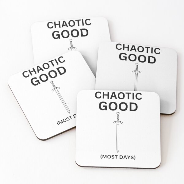 Item preview, Chaotic Good (Most Days) – DnD Alignment Shirt designed and sold by PixelProphets.