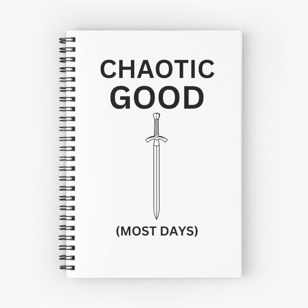 Item preview, Chaotic Good (Most Days) – DnD Alignment Shirt designed and sold by PixelProphets.