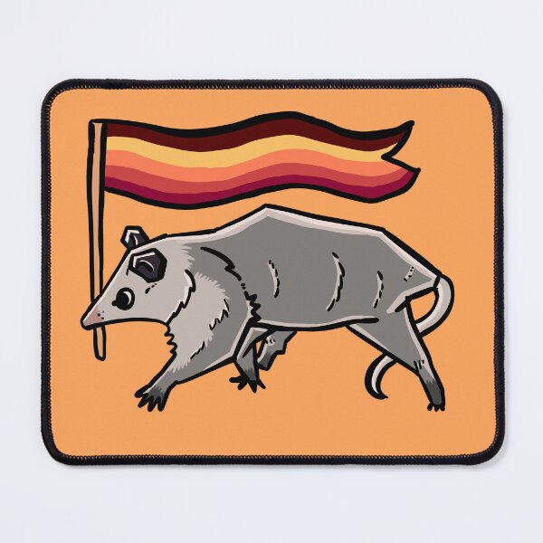 Item preview, adhd pride flag possum designed and sold by heyimleo.