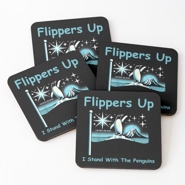 Item preview, Flippers Up I Stand With The Penguins designed and sold by Spaceslafr.
