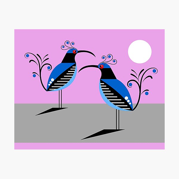 Item preview, 2 BlueBirds designed and sold by Graham Colton.
