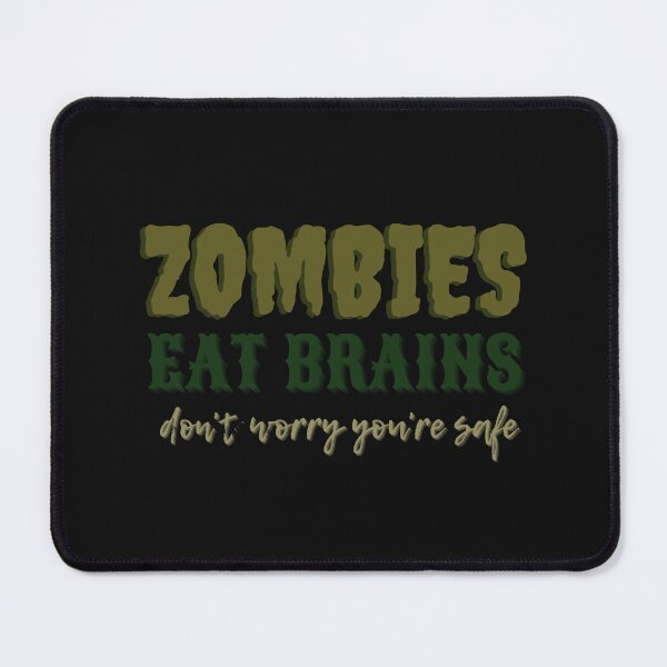 Item preview, Zombie Humor Brainless Safety designed and sold by Zakrytos ★★★★★.