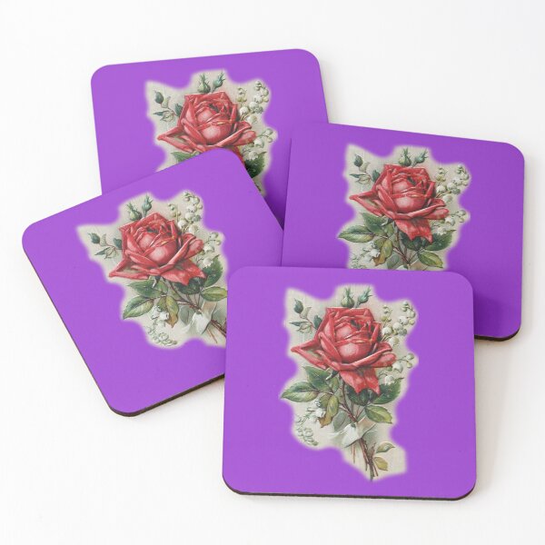 Item preview, Art by Mike Watercolor Drawing Botany Flowers Blossom Nature Red Rose designed and sold by allartbymike.