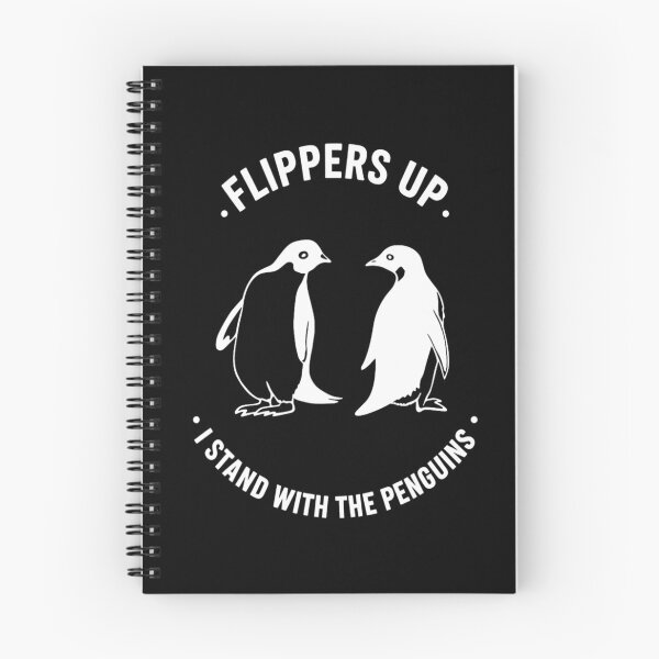 Item preview, Flippers Up I Stand With The Penguins designed and sold by Spaceslafr.