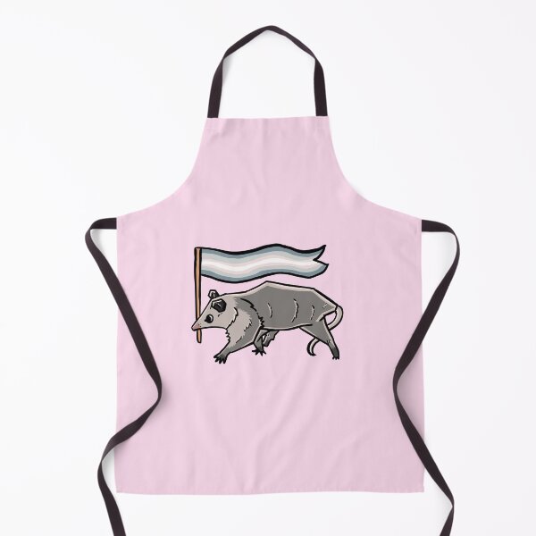 Item preview, demigirl pride possum designed and sold by heyimleo.