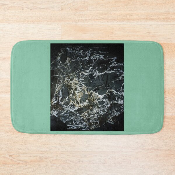 Item preview, BLACK MARBLE ROCK WITH QUARTZ CRYSTAL VEINS ABSTRACT  designed and sold by Richard Brookes Photography.