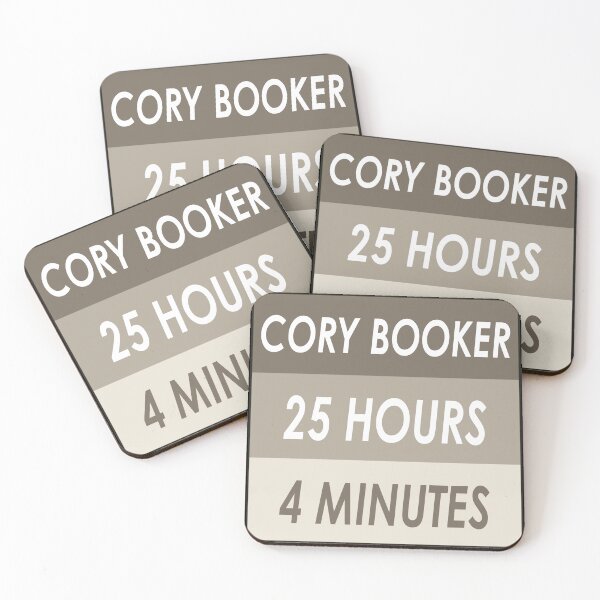 Item preview, Cory Booker New Jersey 25 Hours 4 Minutes designed and sold by kripalsutariya.