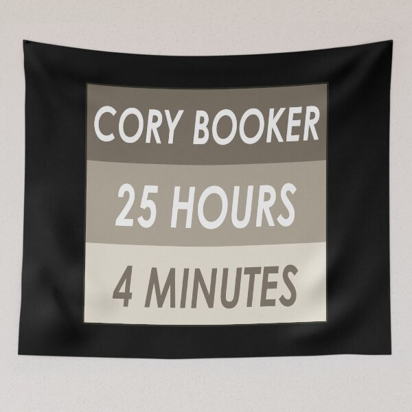 Item preview, Cory Booker New Jersey 25 Hours 4 Minutes designed and sold by kripalsutariya.