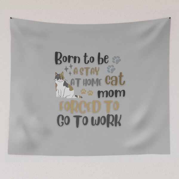 Item preview, Reluctant Cat Mom Work Life designed and sold by Zakrytos ★★★★★.