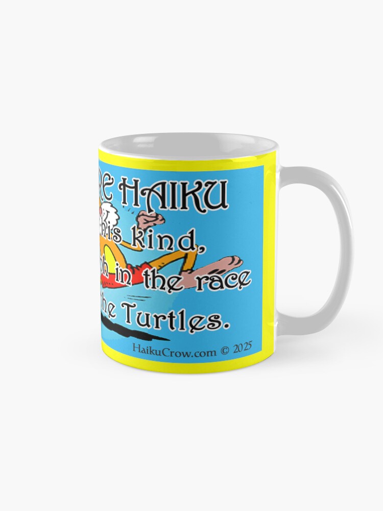Thumbnail 5 of 6, Coffee Mug, Unfair Hare Haiku designed and sold by EyeMagined.