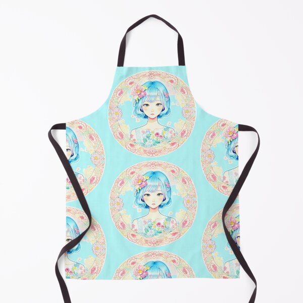 Item preview, Anime Flower Girl "I'm here for the flowers!" designed and sold by Earth Nature Creations.