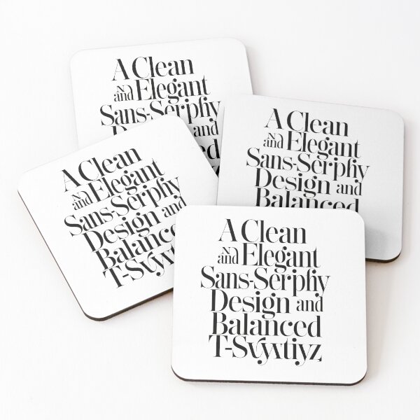 Item preview, A Clean and Elegant Sans-Serify Design and Balanced T-Syytiyz designed and sold by Araglowcorner.