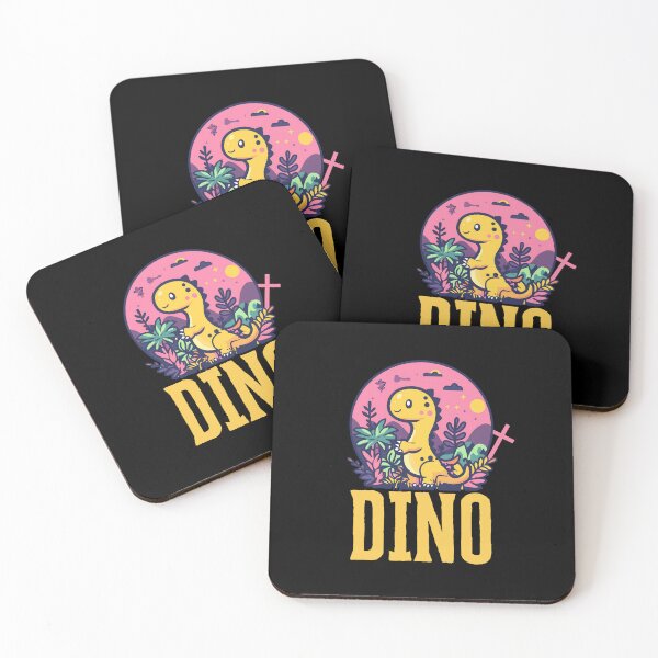 Item preview, Cute Dino Paradise Tee designed and sold by Ink & Circuit.