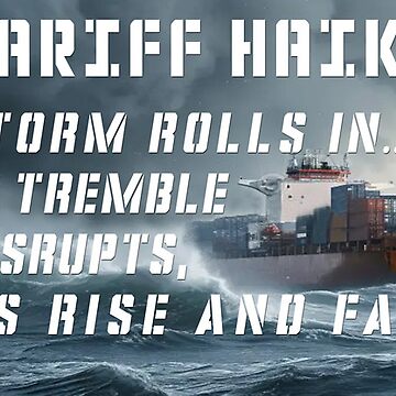 Artwork thumbnail, Tariff Haiku by EyeMagined
