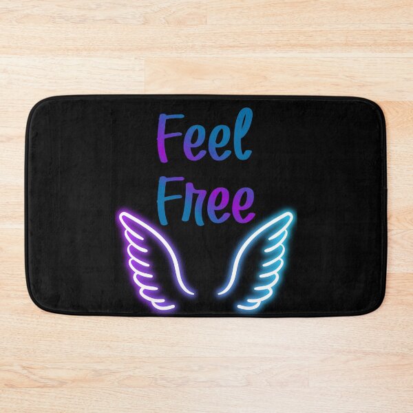 Item preview, Feel Free Neon Wings – Uplifting Glow Design designed and sold by Karim-Karem.