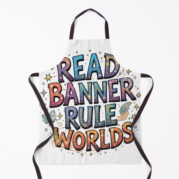 Artikelvorschau, Read Banner Books mit Glitzer und Stern entworfen und verkauft von Nimkaew.