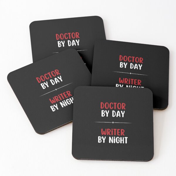 Item preview, Doctor by Day, Writer by Night designed and sold by DixieGirlStudio.
