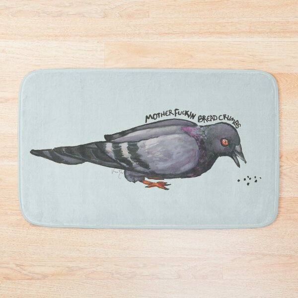 Item preview, MotherF-in Bread Crumbs - Pigeon Art designed and sold by vormora-nox.