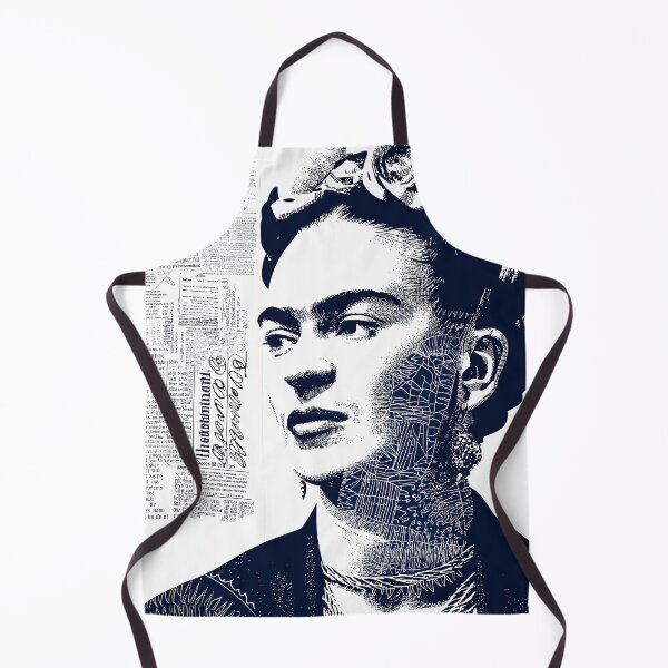 Item preview, Frida Kahlo in Vintage Newspaper Collage Style designed and sold by djovan.